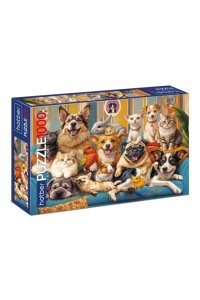 ПАЗЛЫ 1000 HATBER PREMIUM УШАСТАЯ ФОТОСЕССИЯ 1000ПЗ2_33363 (7509)