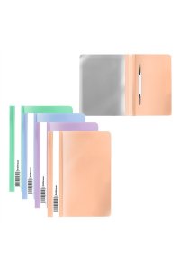 ПАПКА СКОРОСШ ПЛАСТ A5+ MATT PASTEL BLOOM В АСС ЕК 61130