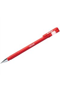 РУЧКА ГЕЛ КРАСН BERLINGO VELVET 0,5 ММ (РЕЗИН ДЕРЖАТЕЛЬ) АРТ.CGP_50127 (1379)