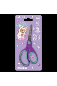 НОЖНИЦЫ 130ММ DEVENTE TEDDY BEAR (С ЗАКРУГЛЕН ЛЕЗВИЯМИ) /БЛИСТЕР/ 8010410