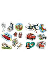 Спасательные службы (с наклейками)