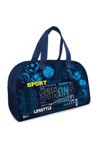 СУМКА Д/ВНЕШКОЛЬНЫХ ЗАНЯТИЙ С-15-1 350*230*145 СИЛА СПОРТА ОНИКС 88282