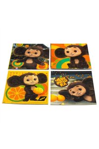 ПАЗЛЫ 4 В 1 ЧЕБУРАШКА СОЛНЕЧНЫЙ ДЕНЬ (9*16*25*36)АРТ.08177 (1779)