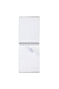 БЛОКНОТ 80Л А6 ХАТБЕР СПИРАЛЬ ПЛАСТИК VELVET ЧЕРНЫЙ АРТ.80Б6В1ГР_01601 (2341)