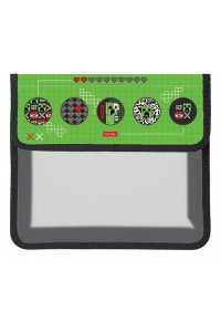 ПАПКА Д/ТЕТР 1 ОТД А5 НА МОЛНИИ ПИКСЕЛЬ БУМ HATBER АРТ.AMP_05069 (5071)