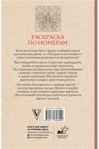 Почкин В. Раскраска по номерам. Раскраски антистресс