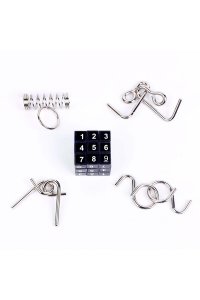 ИГРА ГОЛОВОЛОМКА НАБОР 5ШТ МОЗГ ЧЕЛОВЕКА СИМА-ЛЕНД 3302583