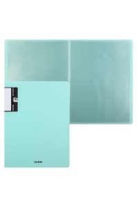 ПАПКА С 100 ВКЛ KLERK PASTEL ВН КАРМАН МЯТА АРТ.241449 (4549)