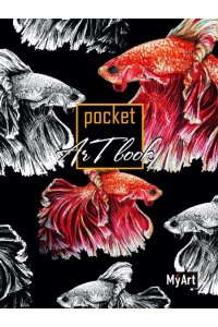 СКЕТЧБУК 80Л 100*138 MYART POCKET ARTBOOK РЫБА ПРОФ-ПРЕСС 80-2075 (0755)