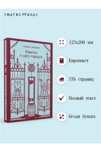 Диккенс Ч. Повесть о двух городах