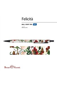 РУЧКА ШАР СИН МЕТАЛЛ 0,7ММ FELICITA ПИОНЫ BV 20-0263/19 (0212)