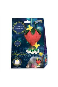 НАБОР Д/ТВОРЧ ФОНАРИК КЛУБНИКАФН-11 (3576)