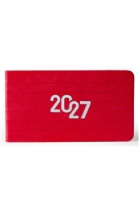 ПЛАНИНГ 2027 64Л 165*90 АЛЬФА-ТРЕНД КРАСНЫЙ 310211 (7974)