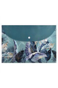 ПАПКА Д/ДОКУМЕНТОВ НА КНОПКЕ А4 33,5*23 СМ ЛИСТЬЯ (ПЛАСТИК) ФЕНИКС+ 65847