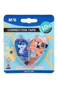 КОРРЕКТ ЛЕНТА 5ММ*5М M&G ANIMAL PLANET /2ШТ/ 1963991 HACT12168 (1253)