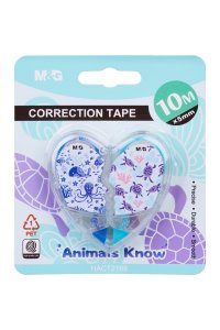 КОРРЕКТ ЛЕНТА 5ММ*5М M&G ANIMAL PLANET /2ШТ/ 1963991 HACT12168 (1253)