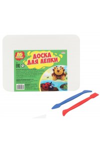 ДОСКА Д/ЛЕПКИ А5+2 СТЕКА БЕЛАЯ *PROFIT* ПРОФ-ПРЕСС АРТ.ДЛ-4993 (9935)