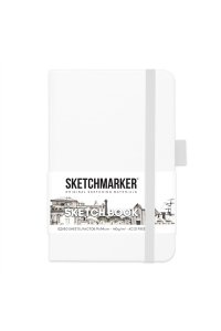 СКЕТЧБУК SKETCHMARKER 80Л 9*14СМ БЕЛЫЙ АРТ.2314101SM (6603)