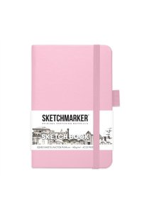 СКЕТЧБУК SKETCHMARKER 80Л 9*14СМ РОЗОВЫЙ АРТ.2315001SM (7365)