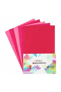 ЦВ ФЕТР А4 5Л 5ЦВ 1ММ КОКОС ОТТЕНКИ РОЗОВОГО АРТ.213040 (2750)