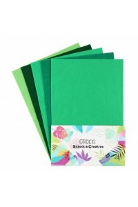 ЦВ ФЕТР А4 5Л 5ЦВ 1ММ КОКОС ОТТЕНКИ ЗЕЛЕНОГО АРТ.213038 (2736)