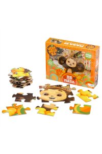 ПАЗЛЫ 35 МАКСИ ЧЕБУРАШКА ХОРОШЕЕ НАСТРОЕНИЕ 08180 (1809)