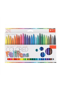 ФЛОМАСТЕРЫ 24ЦВ BRIGHT COLORS *BV* 32-0075 (3097)
