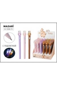 РУЧКА ШАР С ПОДСВЕТКОЙ CAPYBARA MAZARI /ДИСПЛЕЙ/ В АСС M-15599-70 (7307)