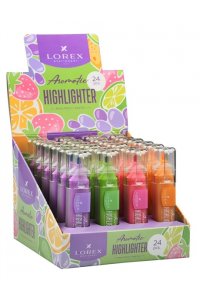 МАРКЕР ТЕКСТОВ LOREX RICH FRUIT PASTEL (АРОМ) 1-3,5ММ СКОШЕН/ДИСПЛЕЙ/ В АСС LXTMA-RFPD/216336 (2355)