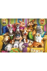 ПАЗЛЫ 60 CASTORLAND ИГРИВЫЕ ДОМАШНИЕ ЖИВОТНЫЕ B-066254 (6254)