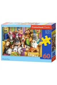 ПАЗЛЫ 60 CASTORLAND ИГРИВЫЕ ДОМАШНИЕ ЖИВОТНЫЕ B-066254 (6254)