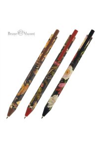 РУЧКА АВТ ШАР СИН ARTCLICK FLORA BLACK NIGHT 0.5 *BV* 20-0374/01 (8362)