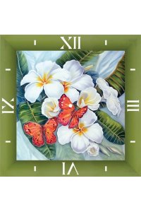 АЛМАЗНЫЕ ЧАСЫ БАБОЧКИ И МАГНОЛИИ (ЧАСЫ С МЕХАНИЗМОМ) COLOR KIT АРТ.7303001