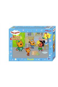 ПАЗЛЫ 60 STEP ТРИ КОТА ЗИМНИЕ КАНИКУЛЫ 81259