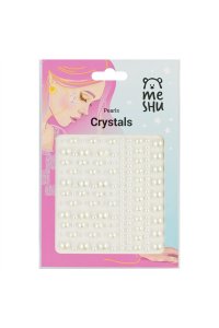 НАКЛЕЙКИ-СТРАЗЫ MESHU PEARLS 16*10,5СМ MS_52668 (6681)
