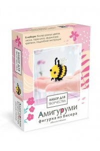 НАБОР Д/ТВОРЧ ПЛЕТЕНИЕ БИСЕРОМ МИЛАЯ ПЧЁЛКА АРТ. 08402