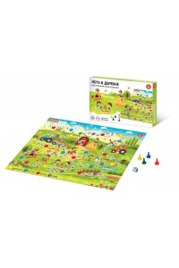 НАСТ ИГРА ХОДИЛКА КОРОБ ЛЕТО В ДЕРЕВНЕ *ДК* 04774 (7744)