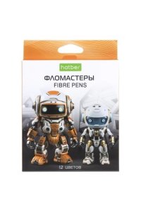 ФЛОМАСТЕРЫ 12 ЦВ ХАТБЕР РОБО /ЕВРОПОДВЕС/ FP_084603