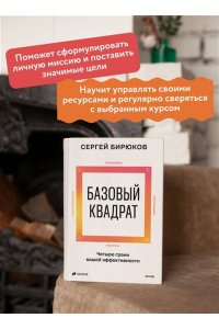 Бирюков С. Базовый квадрат. Четыре грани вашей эффективности