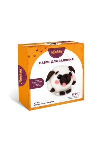 НАБОР ДЛЯ ВАЛЯНИЯ МОПСИК СПАЙК