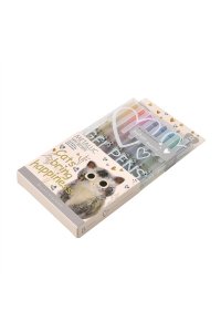 НАБОР РУЧЕК ГЕЛ 8ЦВ BRUNO VISCONTI 0.8 ММ METALLIC.КОТИКИ ПРИНОСЯТ СЧАСТЬЕ 20-0367 (8065)
