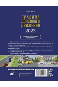 Громов П.М. Правила дорожного движения с примерами, иллюстрациями и комментариями на 2023 год