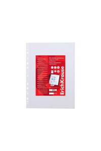 ПАПКА-ФАЙЛ А4 CRYSTAL CLEAR 60 МКМ (1ШТ=УПАКОВКА 10ШТ) АРТ.ЕК 46704
