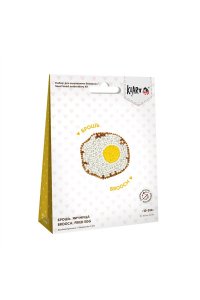 НАБОР ДЛЯ ВЫШИВАНИЯ БРОШЬ ЯИЧНИЦА 