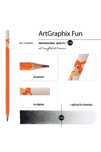 КАРАНДАШ Ч/Г ARTGRAPHIX FUN НВ ЛИСЕНОК (ПЛАСТ КОРП) *BV*АЛЬТ АРТ.21-0050/04 (6229)