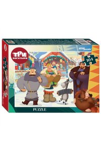 ПАЗЛЫ 104 STEP ТРИ БОГАТЫРЯ И ПУП ЗЕМЛИ 82256