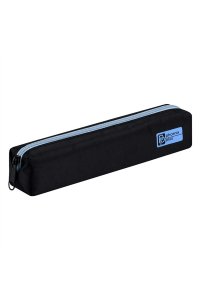 ПЕНАЛ ФЕНИКС+ 20*3,5*3,5 СМ ЧЁРНЫЙ С ГОЛУБЫМ АРТ.72007