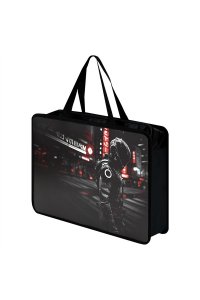 ПАПКА С РУЧКАМИ А4 34*25*9,5 СМ ГОНЩИК В ШЛЕМЕ ФЕНИКС+ 72349