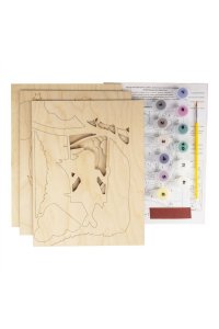 РОСПИСЬ ПО ДЕРЕВУ ПАННО 3D 