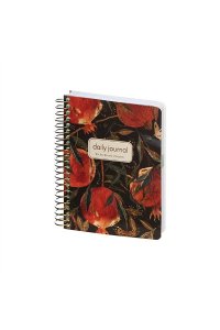 ЕЖЕДНЕВНИК 136Л А6+ СПИРАЛЬ BRUNO VISCONTI CUTE DIARY ГРАНАТ 3-703/04 (3807)